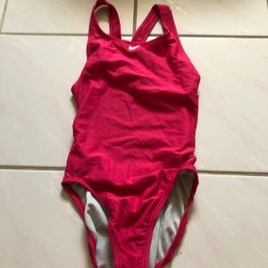 Nike one piece swimsuit suit sz 32/6